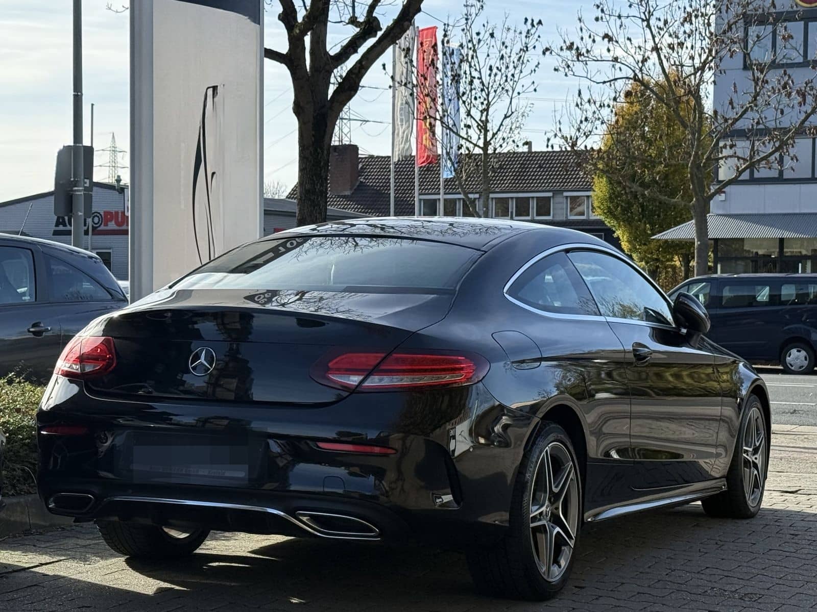 Mercedes-Benz C 200 d Coupe AMG Line | DigitalTacho | LED foto 6