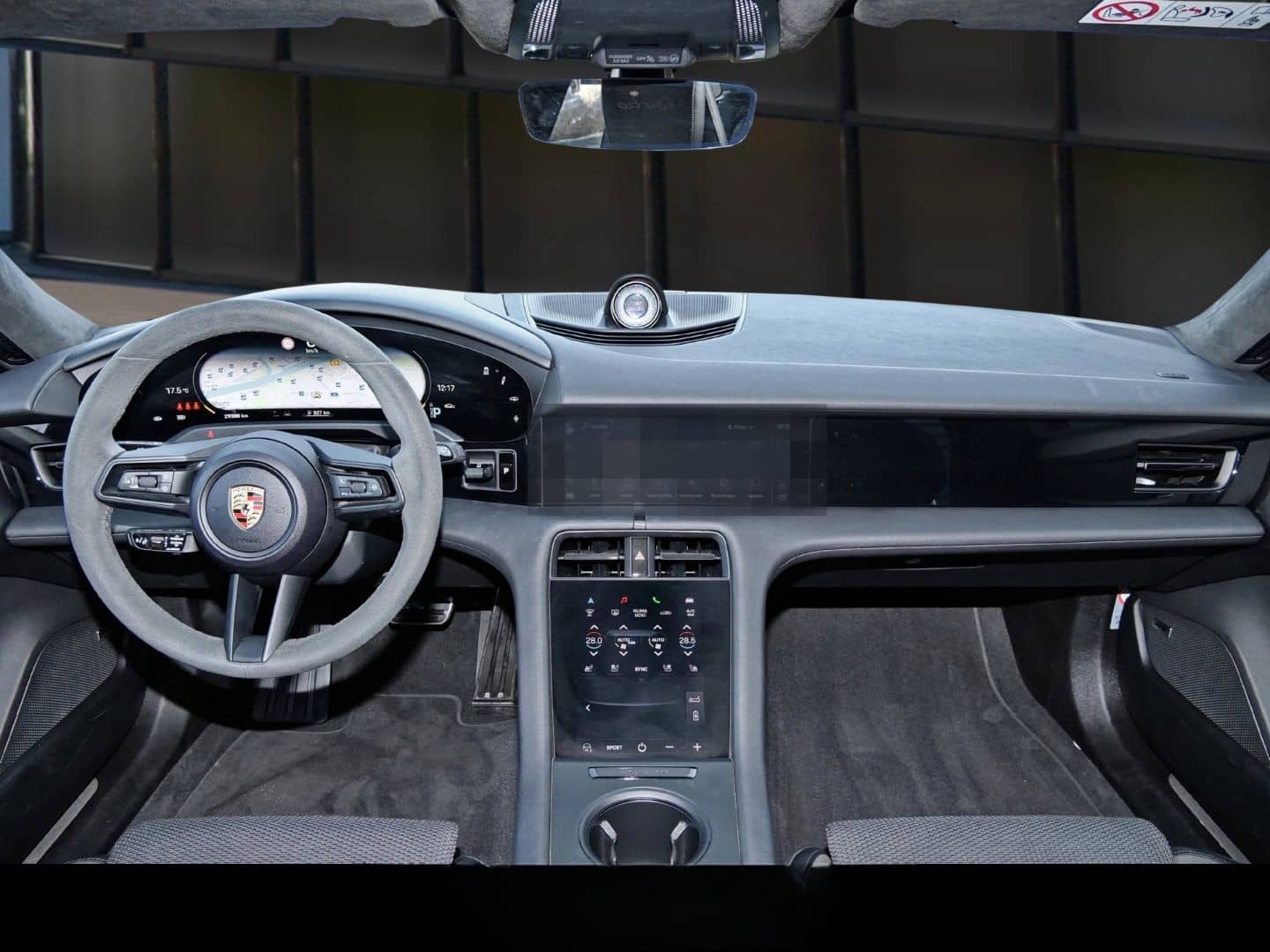 Porsche Taycan Turbo Cross Turismo HA-Lenkung Head-Up foto 13