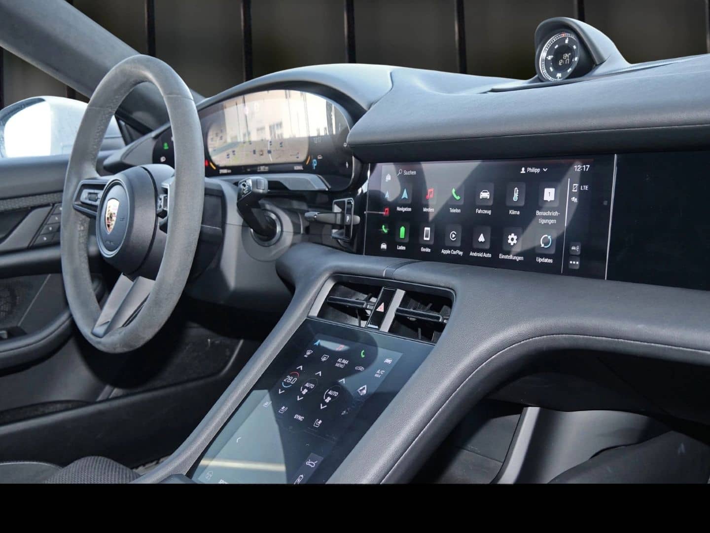 Porsche Taycan Turbo Cross Turismo HA-Lenkung Head-Up foto 4