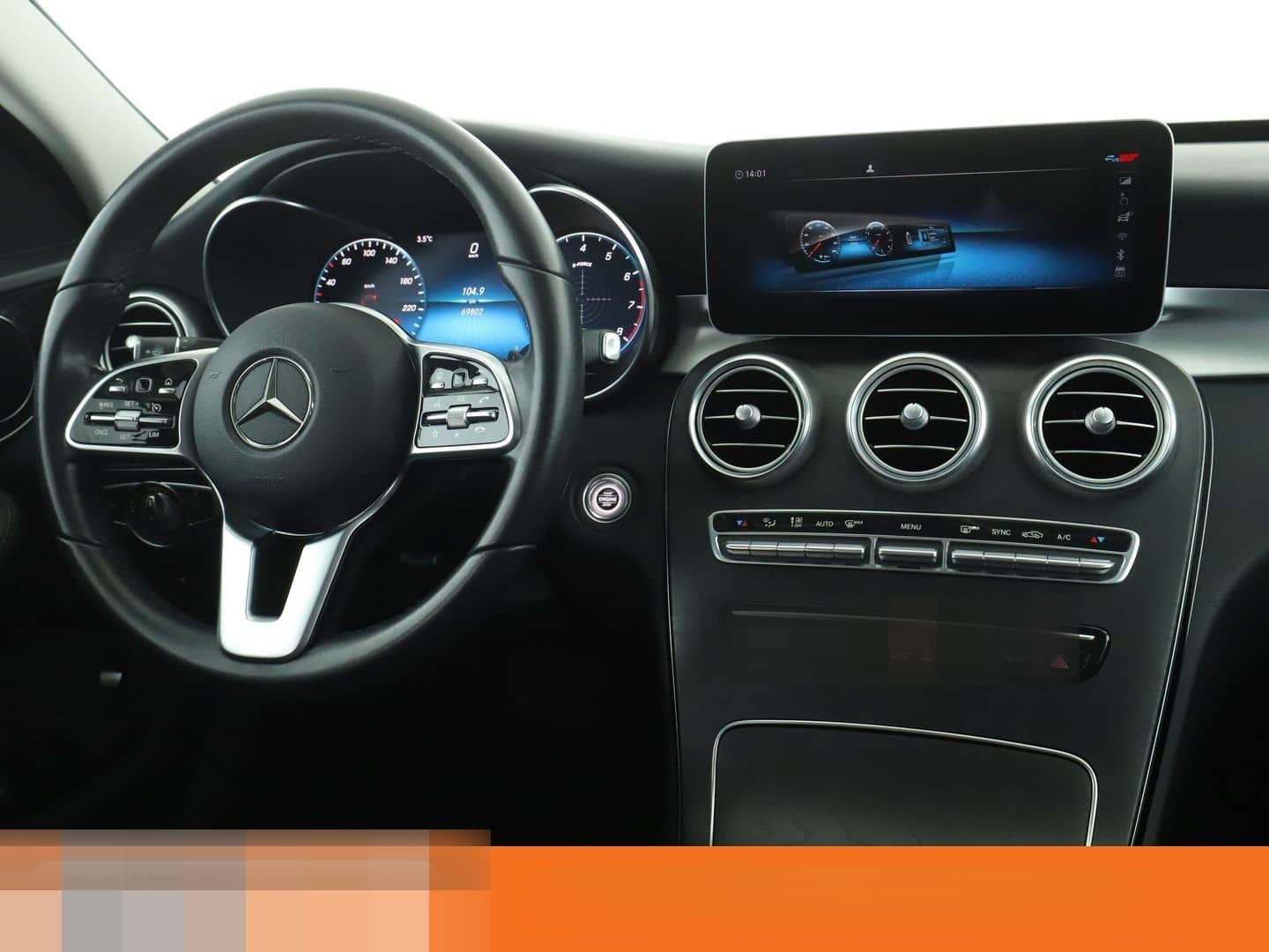 Mercedes-Benz C 180 CGI Avantgarde Aut.*NAVI*LED*TEMPO*PDC* foto 13