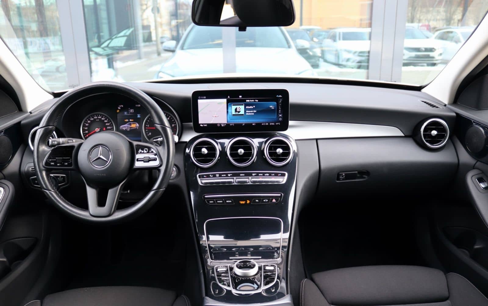 Mercedes-Benz C 180d T-Modell  Business AHK Navi Kamera Klima foto 9