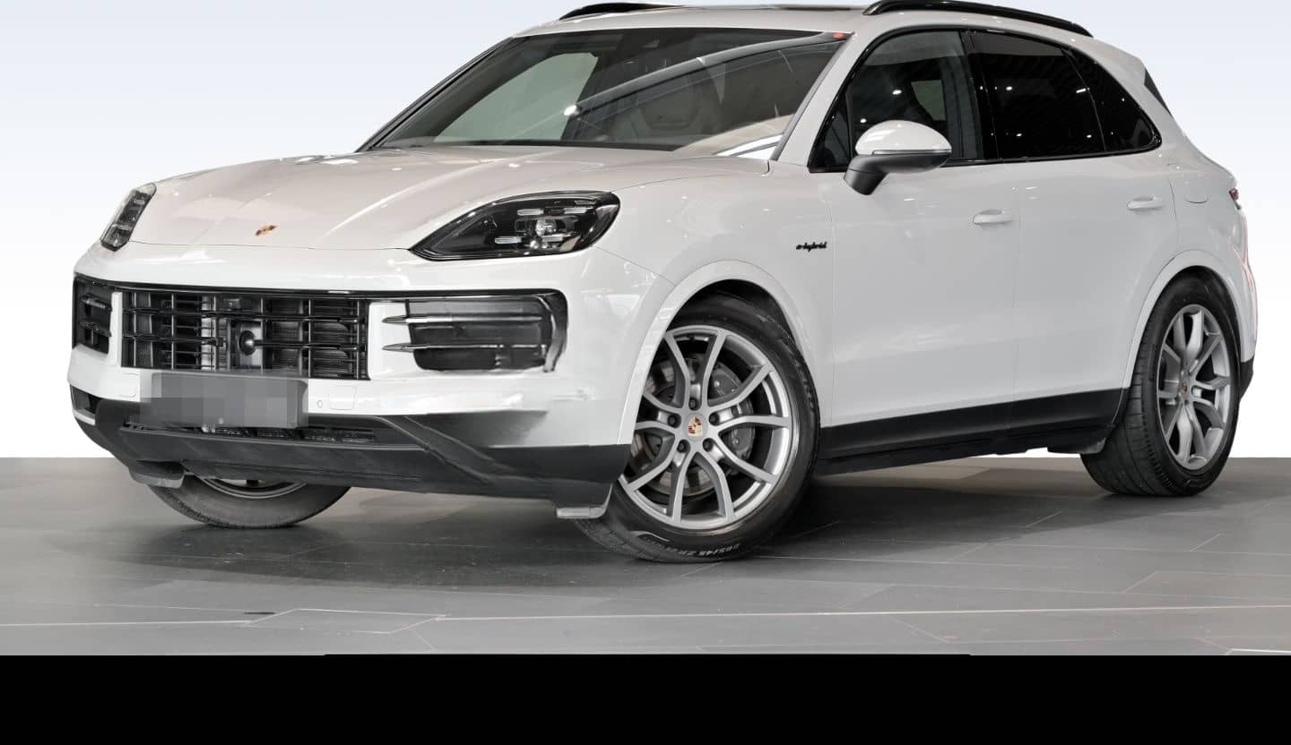 Porsche Cayenne E-Hybrid kreide AHK PANO LUFT Bose Surro foto 1