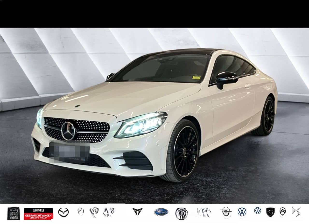 Mercedes-Benz C 300 d Coupe 4Matic AMG Line AHK Pano Allrad foto 1