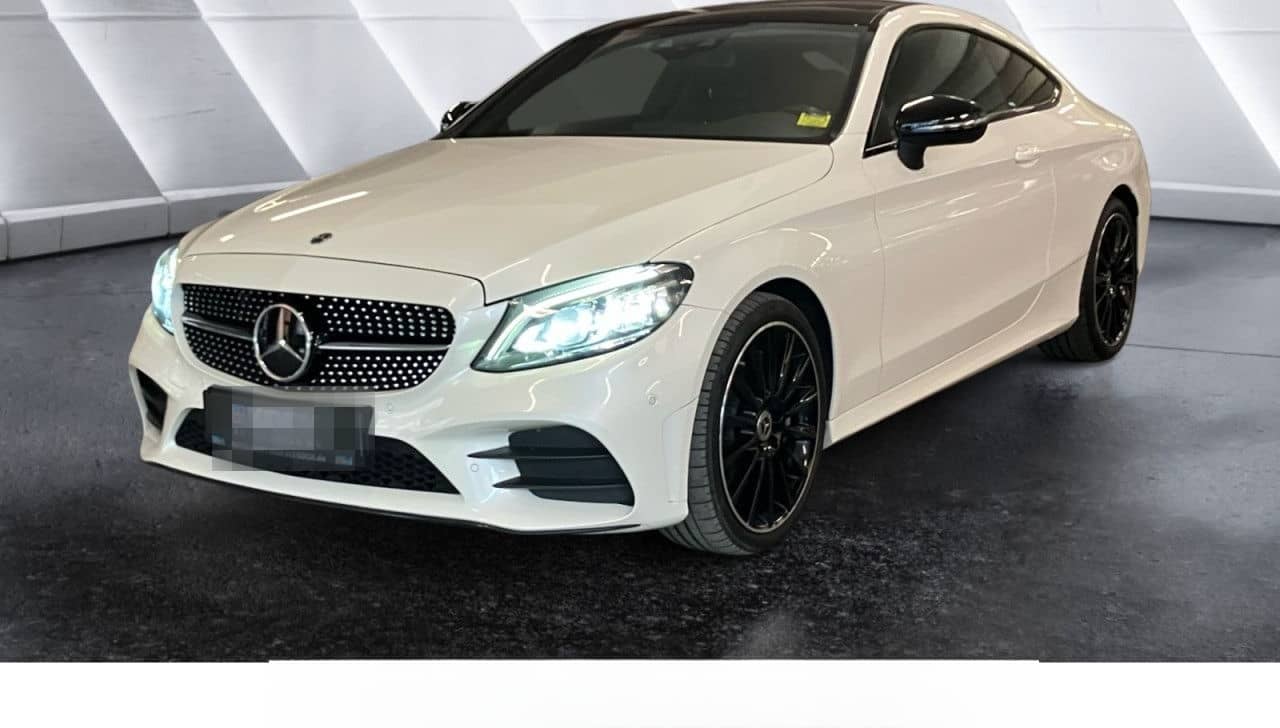 Mercedes-Benz C 300 d Coupe 4Matic AMG Line AHK Pano Allrad foto 3