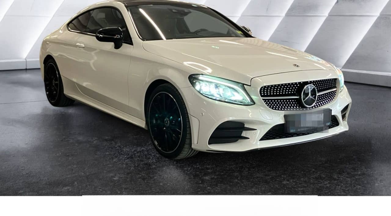 Mercedes-Benz C 300 d Coupe 4Matic AMG Line AHK Pano Allrad foto 6