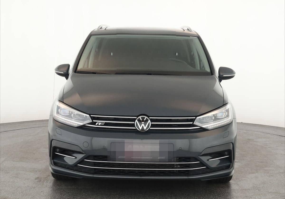 Volkswagen Touran 2.0 TDI DSG Highline R-Line 7 Pan Nav AHK foto 3