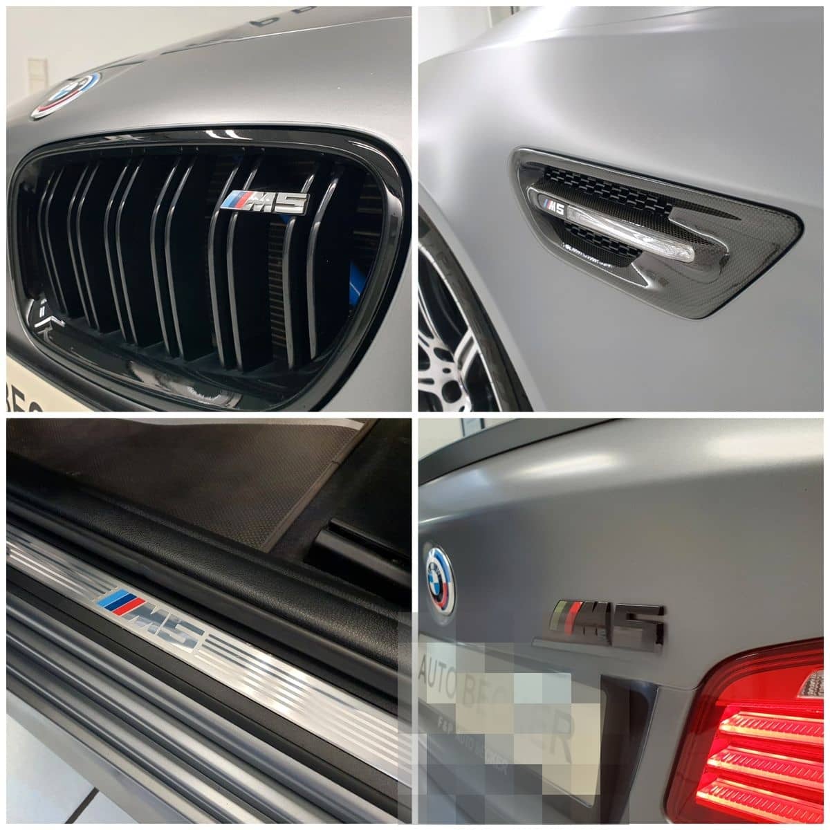 BMW M5 Competition Frozen Grey Deutsches KFZ foto 15