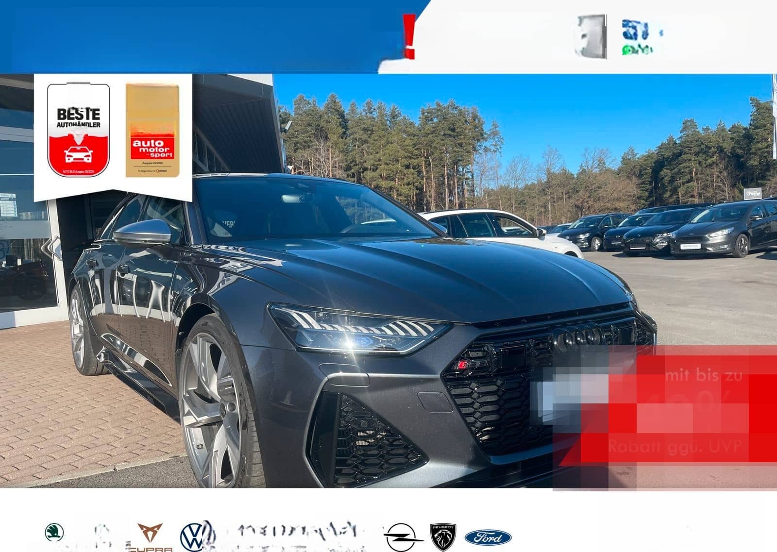 Audi RS6 Avant RS 6 SHZ+AHK+Pano+Navi+Matrix-LED+B&O foto 1