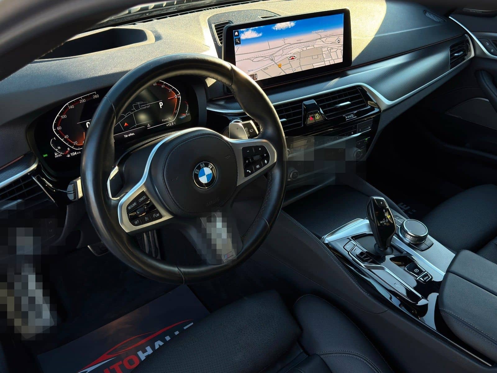 BMW 530d Touring M Sport Shad HuD H&K LHZ SHZ Leder foto 13