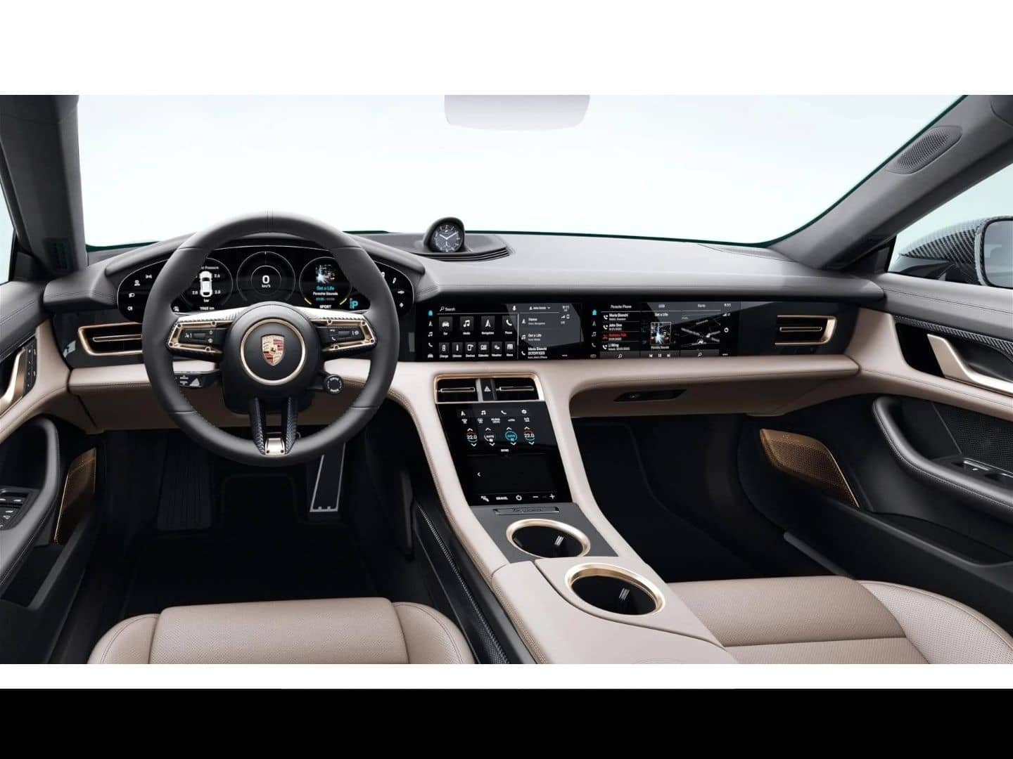 Porsche Taycan Turbo S Cross Turismo Burmester Clubleder foto 6