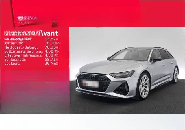 Audi RS6 Avant Dynamik/Pano/StdHzg/B&O/Laser foto 1
