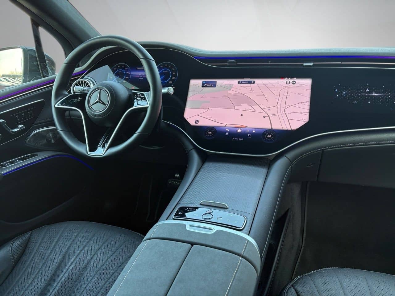 Mercedes-Benz EQS 450+ SUV Electric Art Hyperscreen Pano AHK foto 25