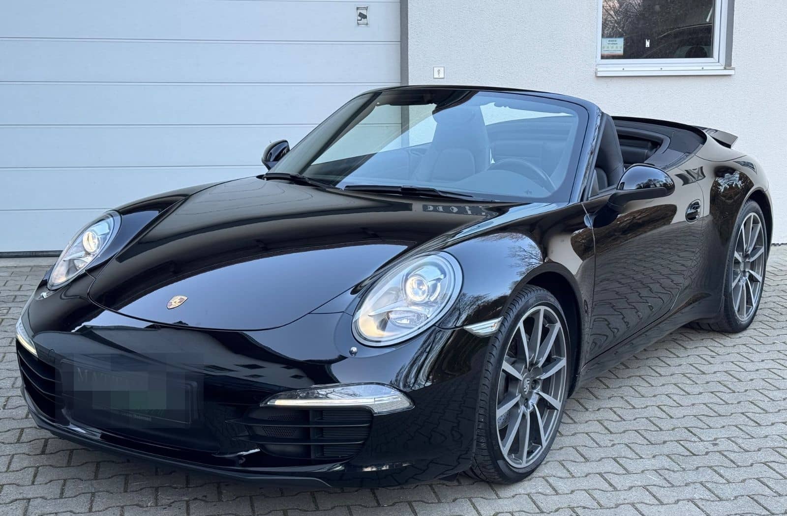 Porsche 991 Carrera Cabrio Schalter/1.Hand/Approved/deut foto 1