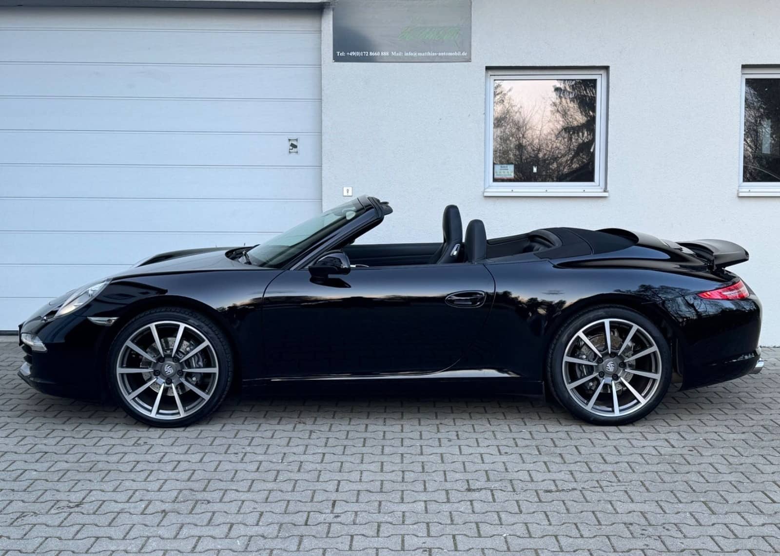 Porsche 991 Carrera Cabrio Schalter/1.Hand/Approved/deut foto 3