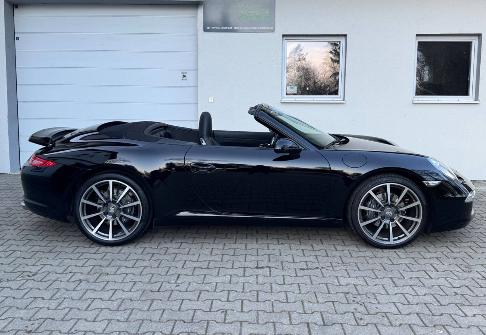 Porsche 991 Carrera Cabrio Schalter/1.Hand/Approved/deut foto 4