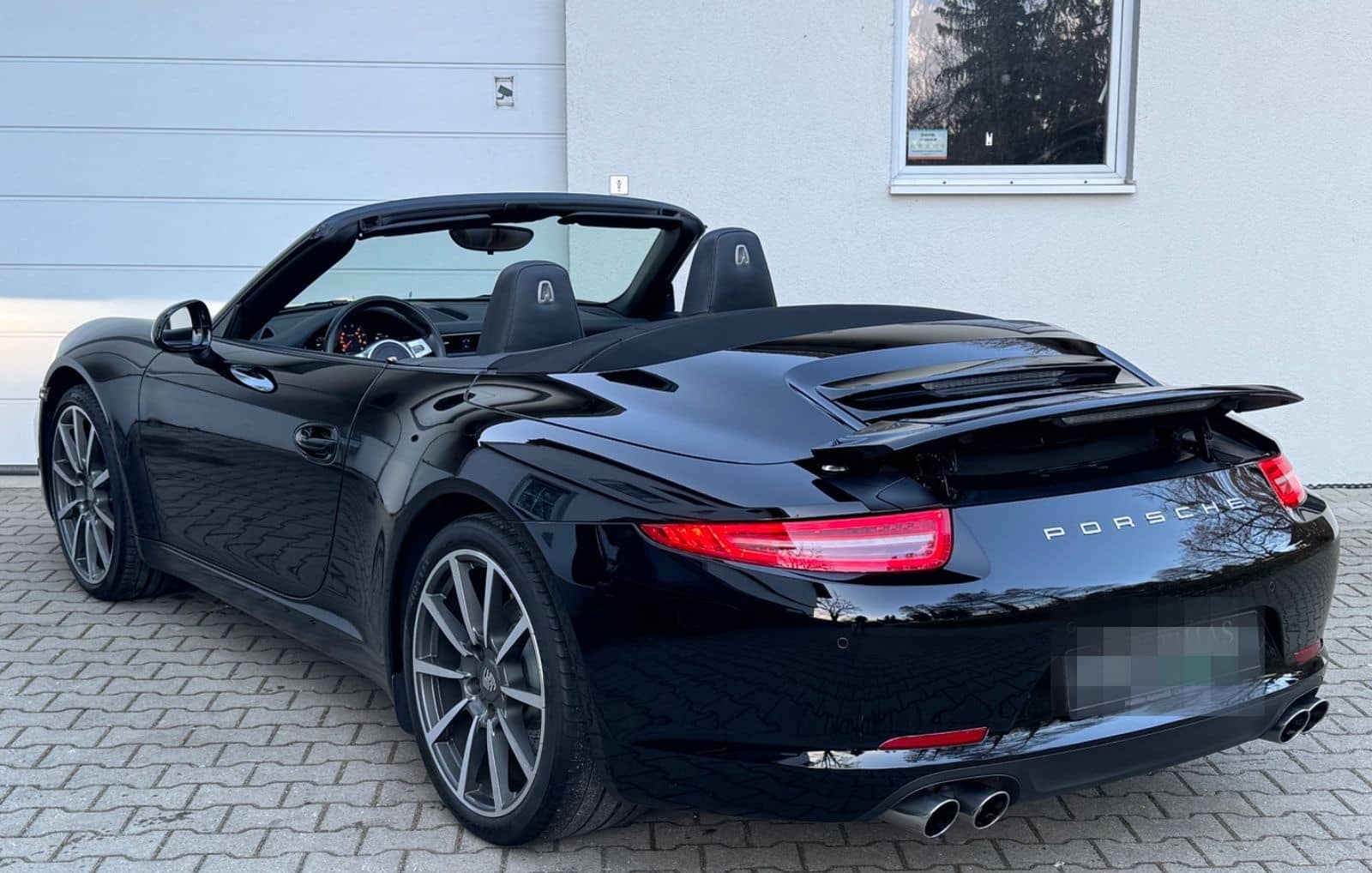 Porsche 991 Carrera Cabrio Schalter/1.Hand/Approved/deut foto 5