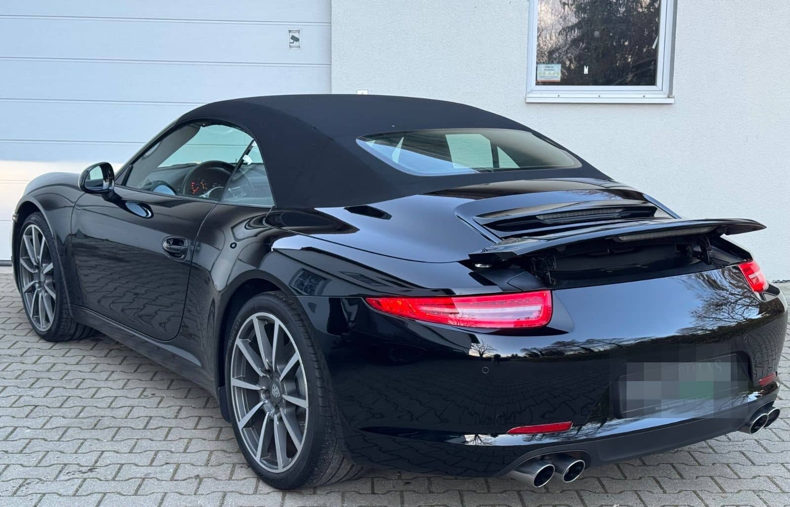 Porsche 991 Carrera Cabrio Schalter/1.Hand/Approved/deut foto 9