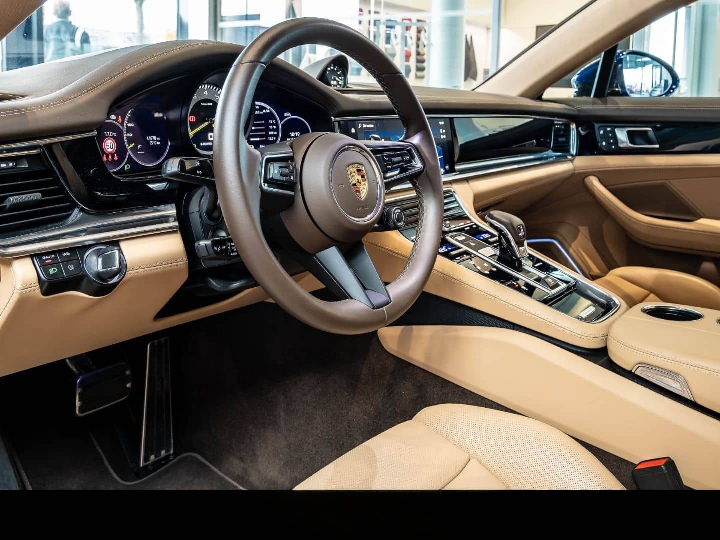 Porsche Panamera 4S E-Hybrid HA-Lenkung Sitzlüftung Spor foto 15