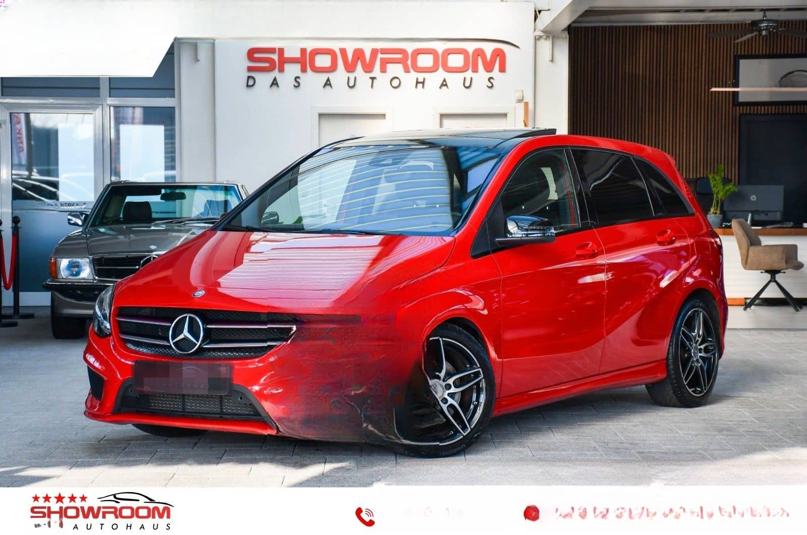 Mercedes-Benz B 220d 4Matic AMG-Line Night-Paket 1.Hand foto 1