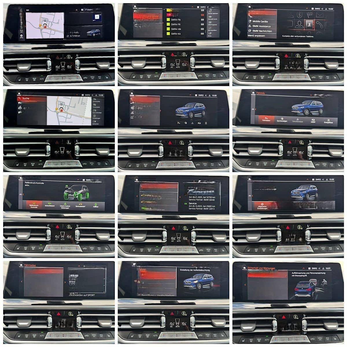 BMW X3 xDrive20d Anhängerkupplung ParkingAssist Sitz foto 24