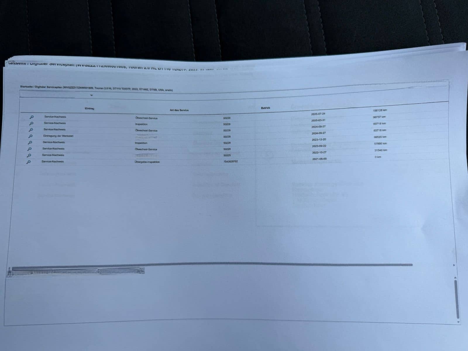 Volkswagen Touran 2.0 TDI SCR DSG Highline 1.Hand ACC foto 17