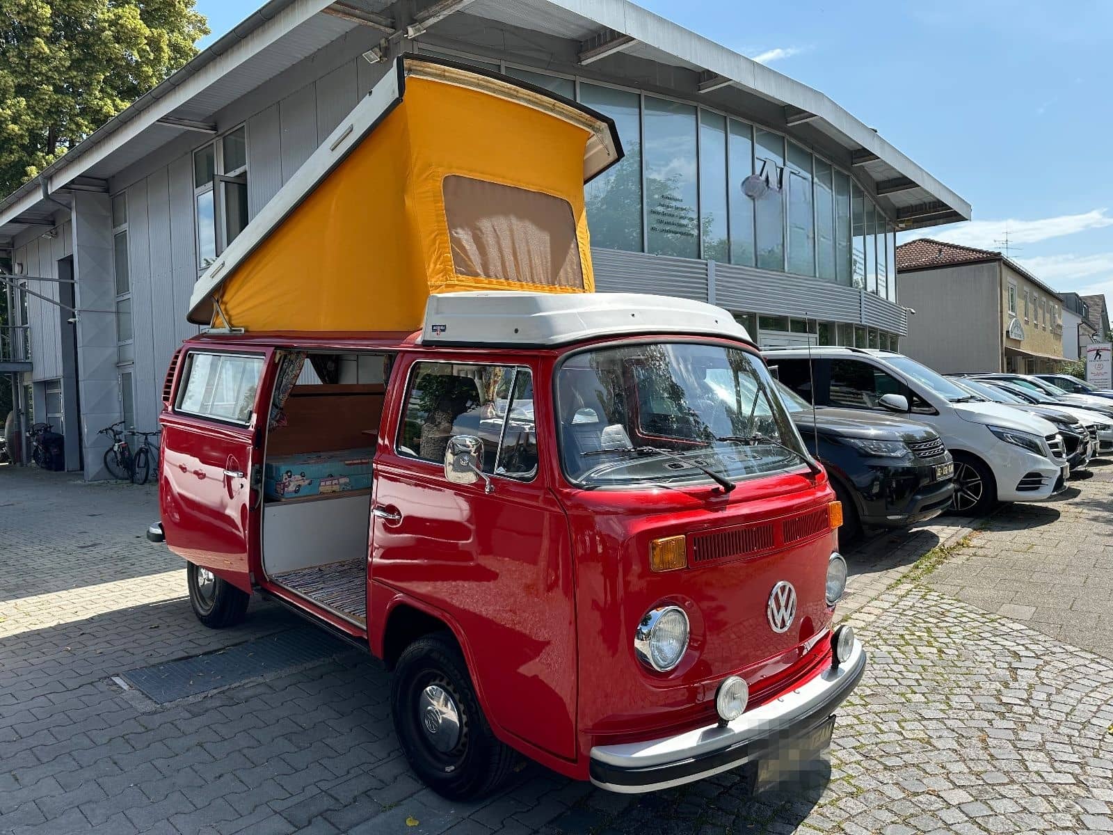 Volkswagen T2 VW Bus T2 B Westfalia Camper Oldtimer Top Zus foto 1