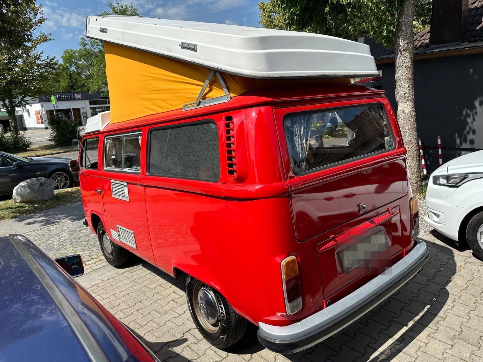Volkswagen T2 VW Bus T2 B Westfalia Camper Oldtimer Top Zus foto 6