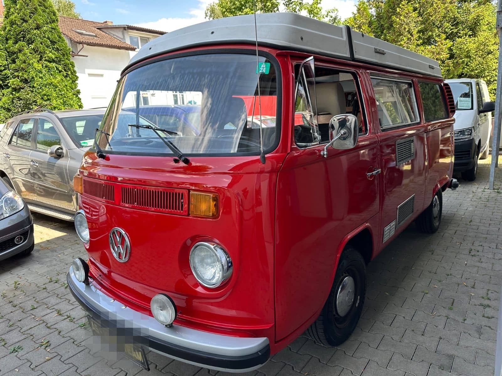 Volkswagen T2 VW Bus T2 B Westfalia Camper Oldtimer Top Zus foto 7