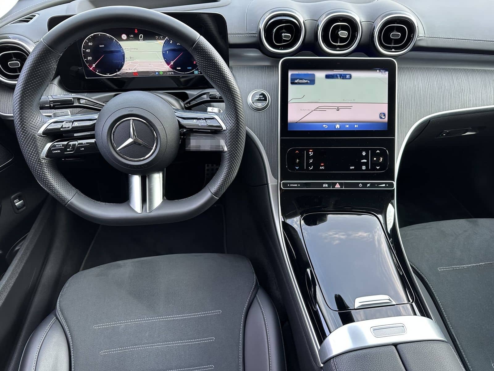 Mercedes-Benz C 200d AMG-Line NAV+LED+KAM+HUD+VCOCK+CARPLAY+PP foto 10