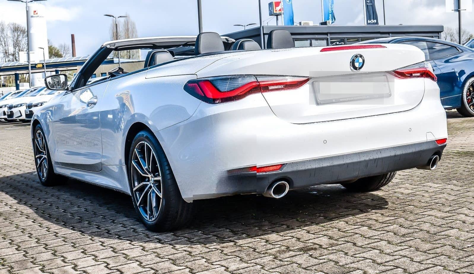 BMW 420d Cabrio DA ACC RFK LC Prof HK DAB foto 7