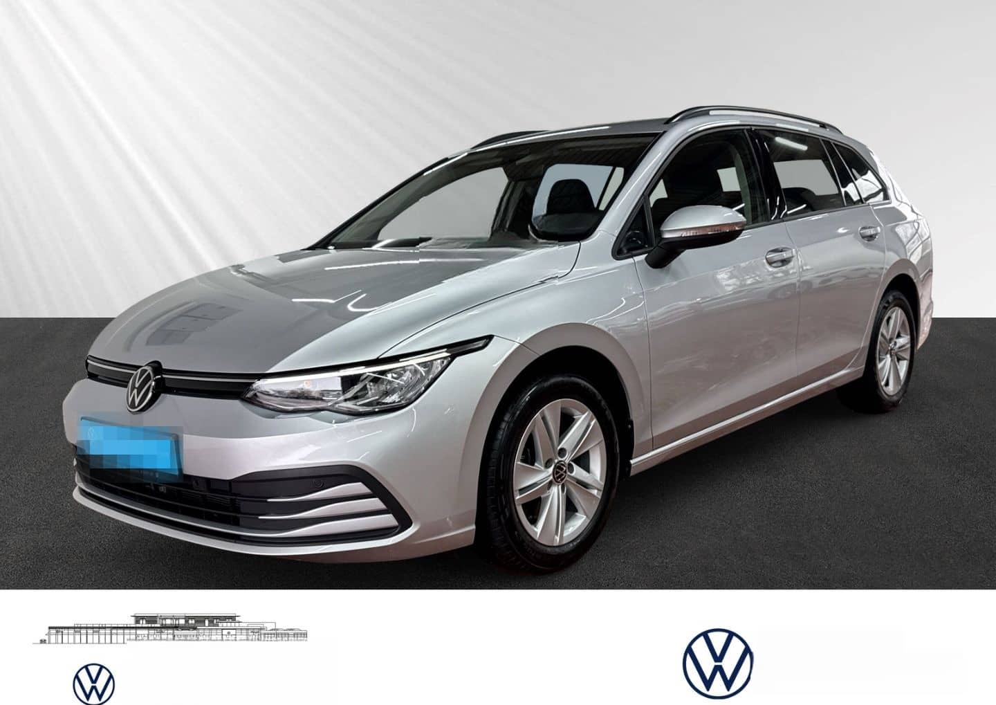 Volkswagen Golf Variant 2.0 TDI Life DSG ACC+LED+Navi+Sitzh foto 1