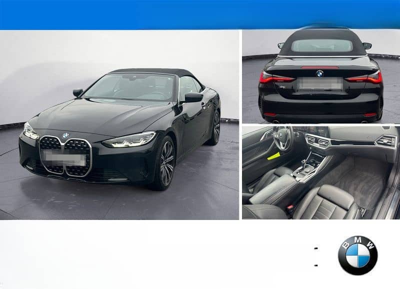 BMW 420i A Cabrio Sitzlüftung Nackenwärmer HIFI-Syst foto 1
