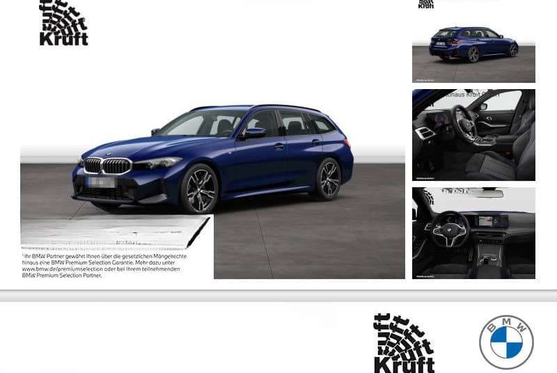 BMW 318i Touring M SPORT+NAVI+ACC+KAMERA+LM18 foto 1