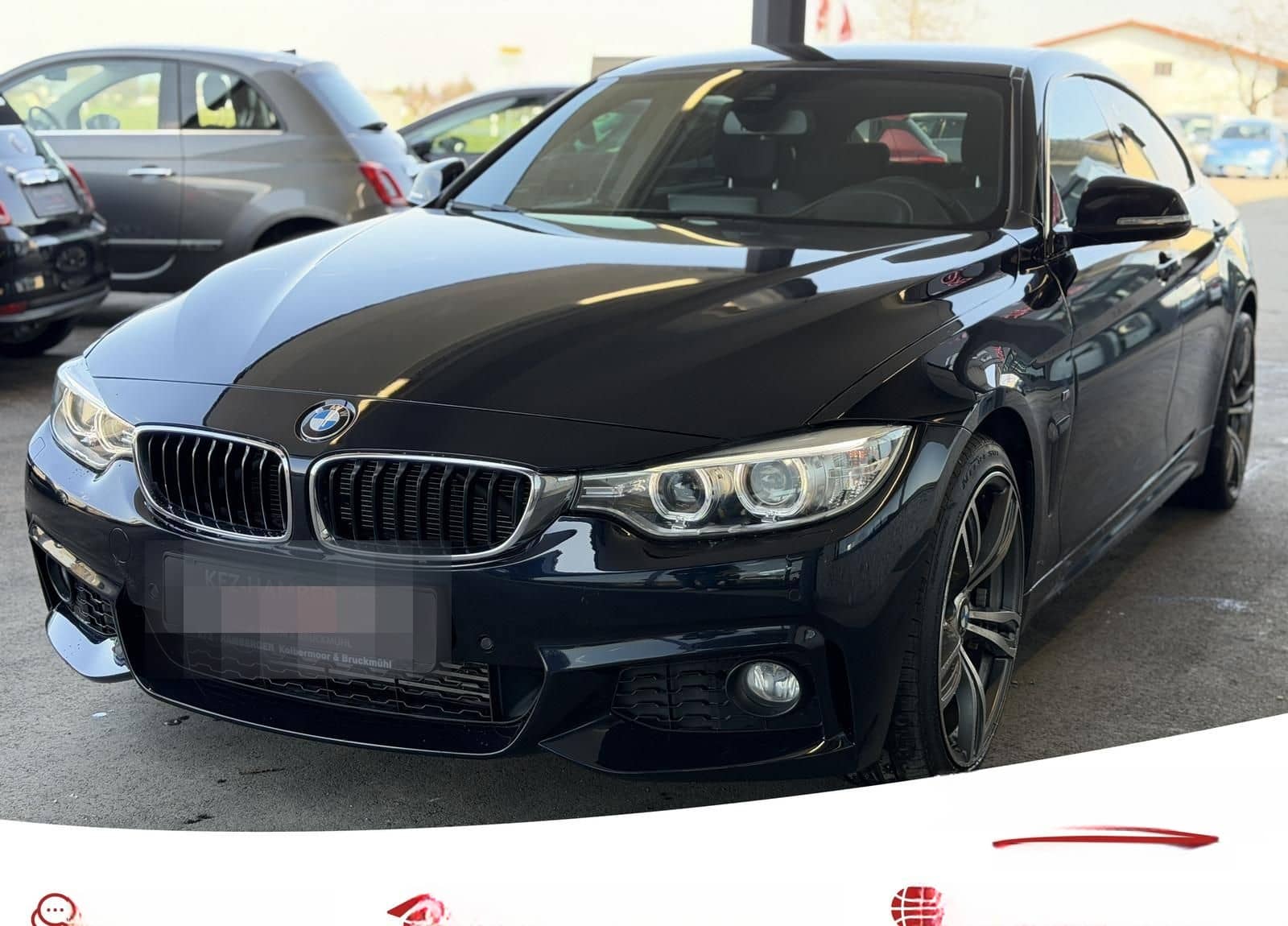 BMW 420d GRAN COUPE M-SPORT LED NAVI HUD HIFI AHK 19 foto 1