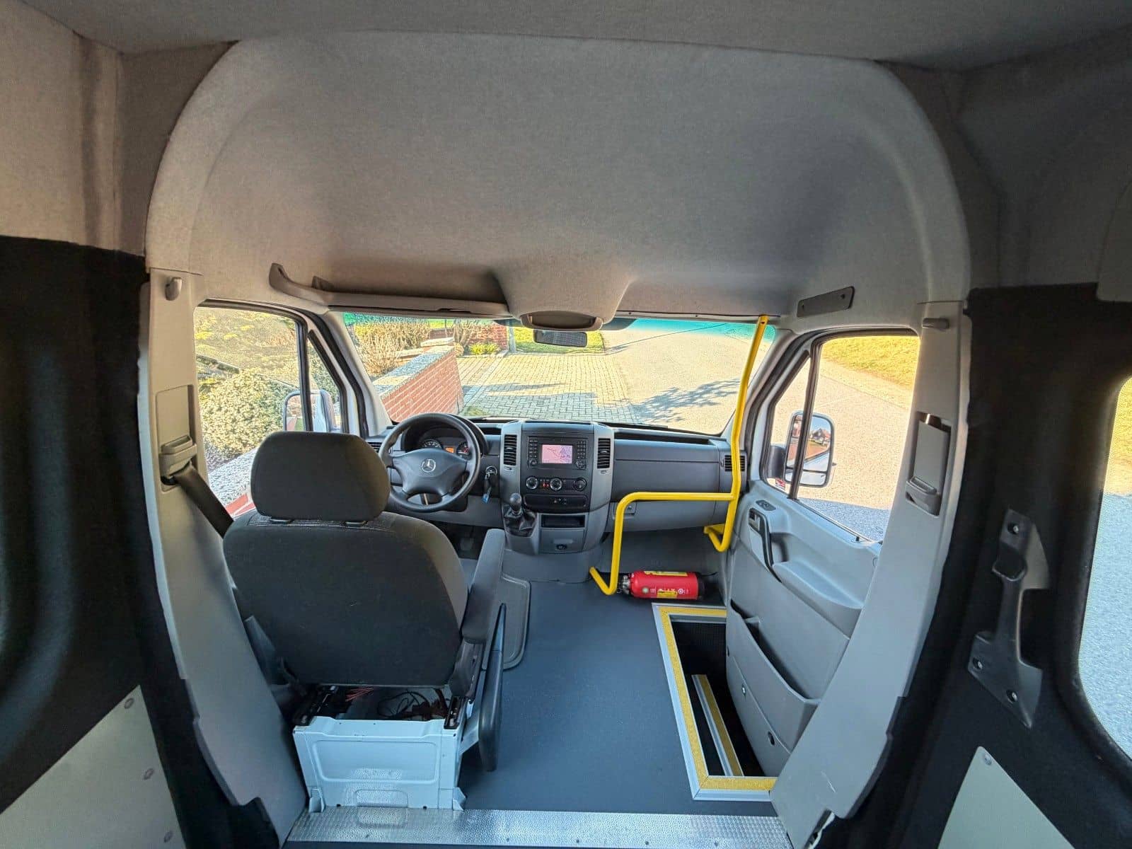 Mercedes-Benz Sprinter 313 Cdi 9Sitze+Rollstuhllift Klima Navi foto 14