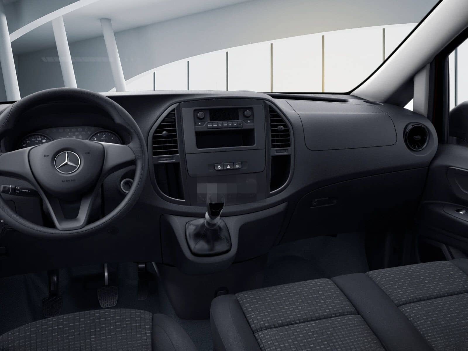 Mercedes-Benz Vito 110 Kasten Lang Worker+ DAB Klima AHK LKW foto 6