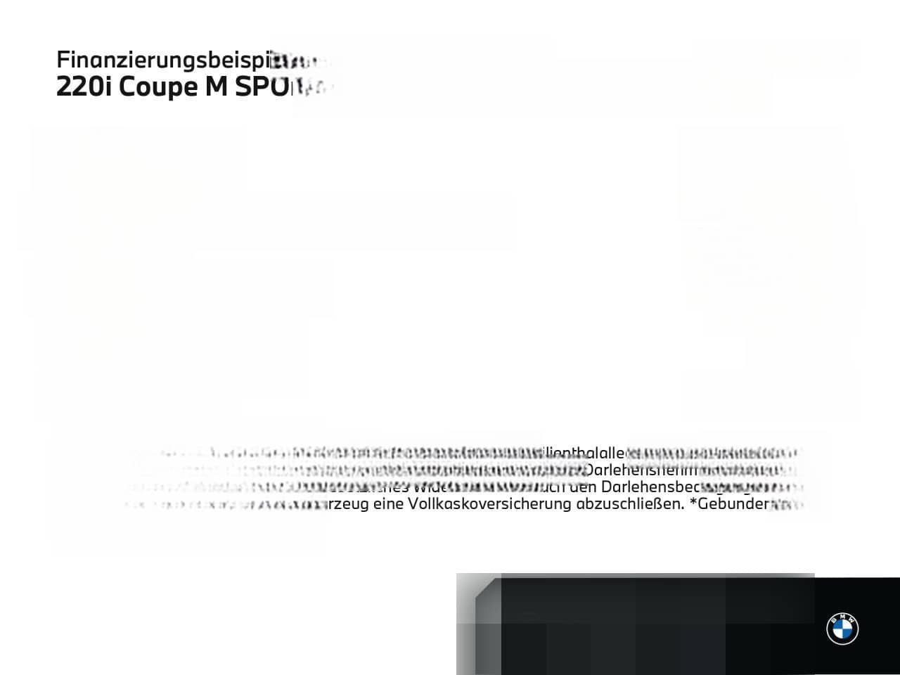 BMW 220i Coupe M SPORT AdLED,HiFi,Kamera,Tempo,18" foto 2