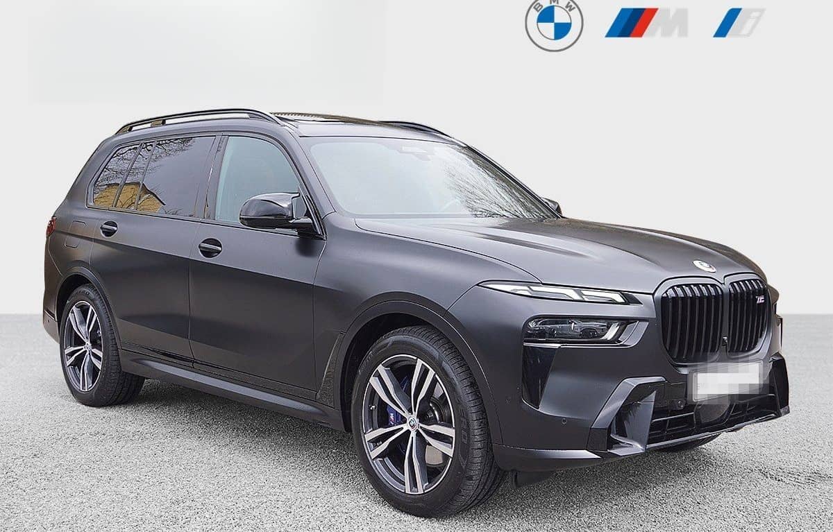 BMW X7 M60i Frozen Black LCI AHK Carbon SkyLounge AC foto 1