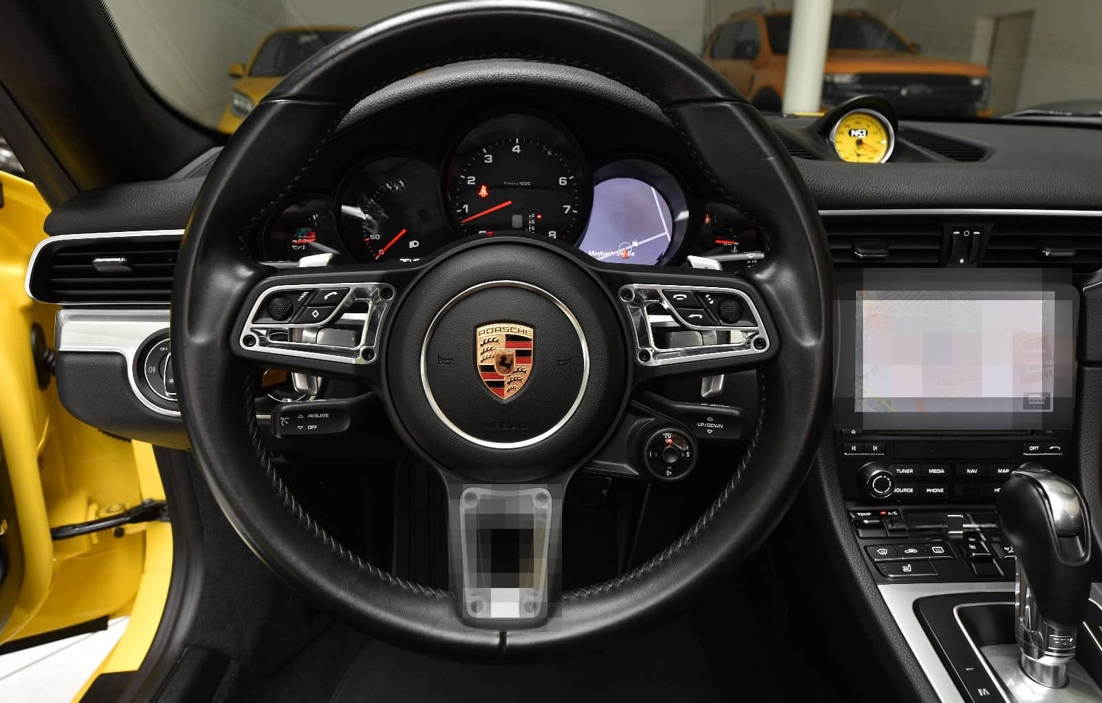 Porsche 991.2 Cabriolet * Racinggelb* Chrono* LED* foto 15