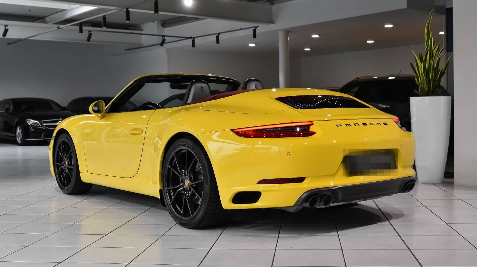 Porsche 991.2 Cabriolet * Racinggelb* Chrono* LED* foto 16