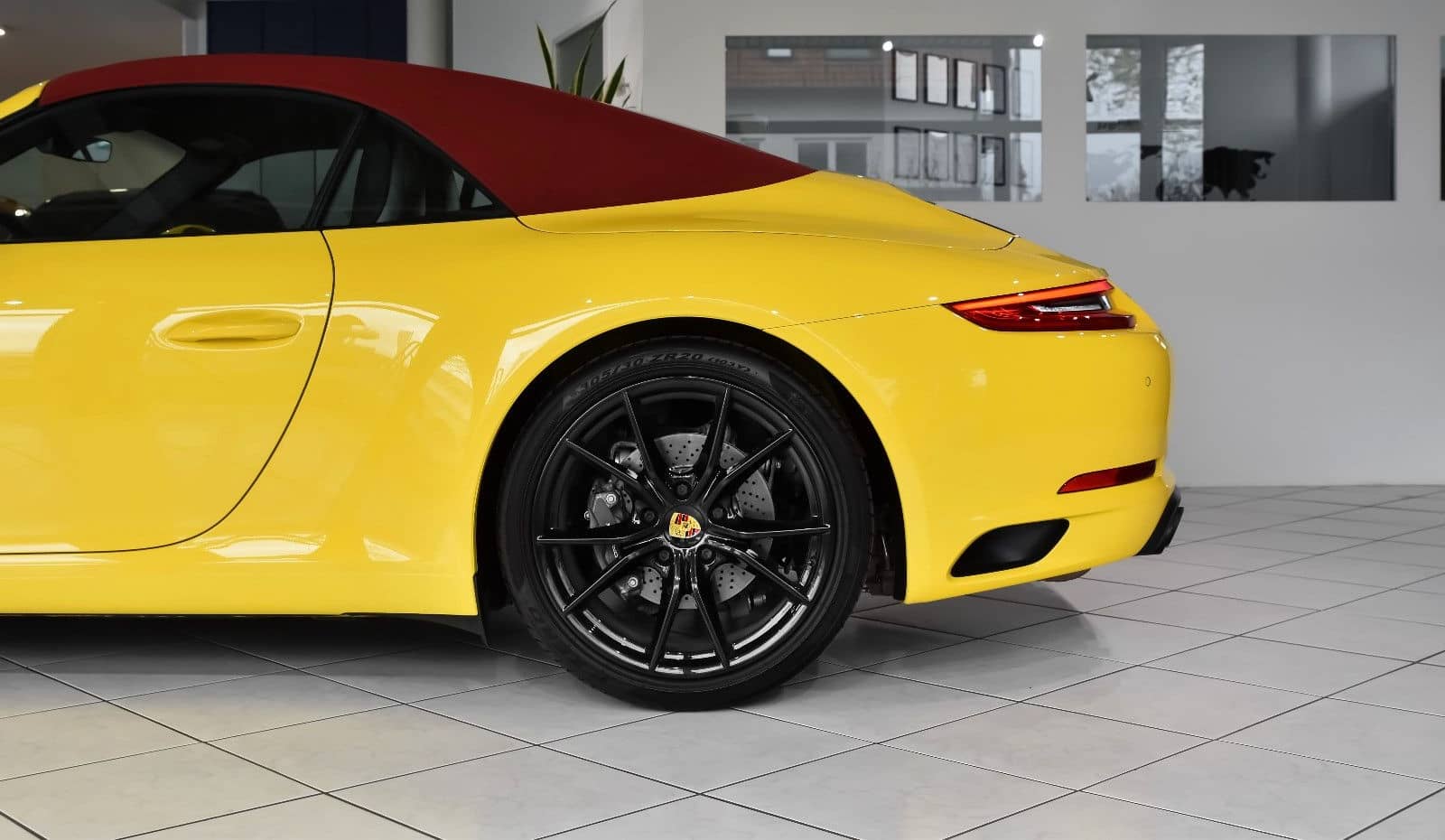 Porsche 991.2 Cabriolet * Racinggelb* Chrono* LED* foto 8