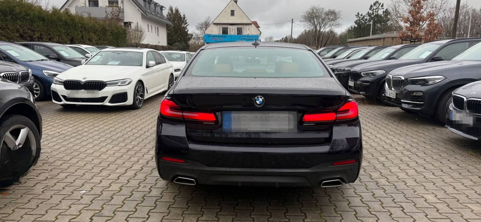 BMW 520d M-Sport*Glasdach*Harman*Kamera*AHK*4 Zonen foto 6