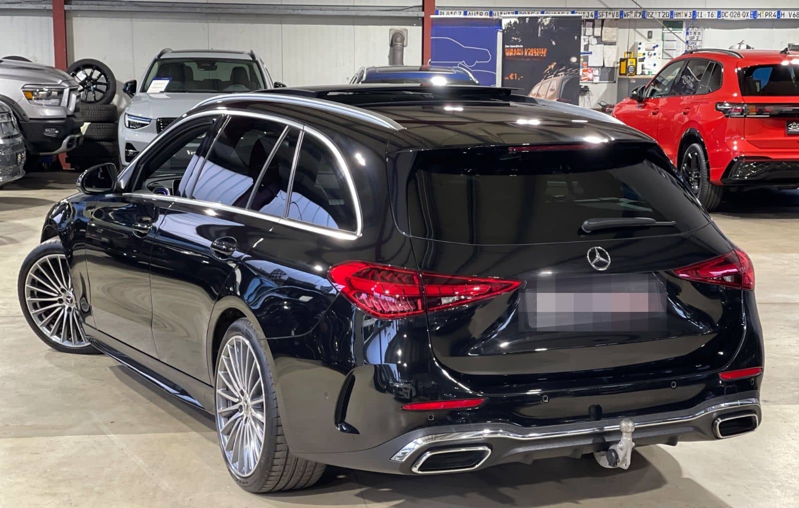 Mercedes-Benz C 180 T-MOD.-AMG-LINE+AHK+SHZ+PANO+360°+GARANTIE foto 14