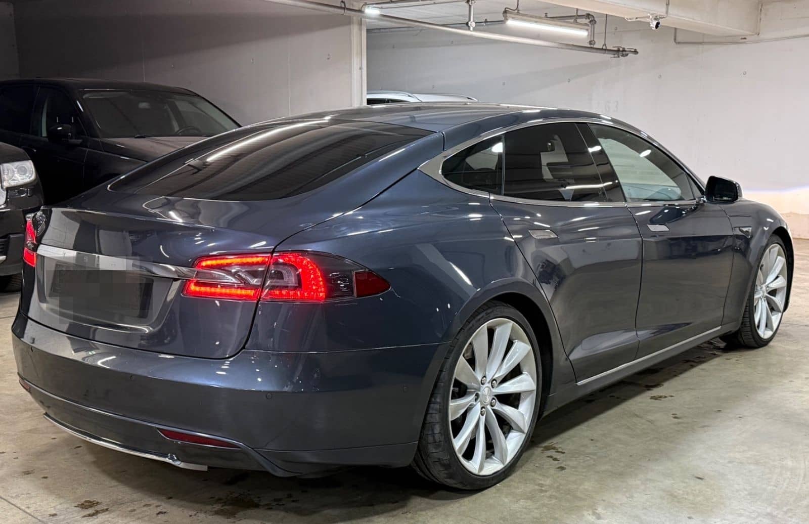 Tesla Model S Dual Navi~Klima~Xenon~Teilleder foto 2