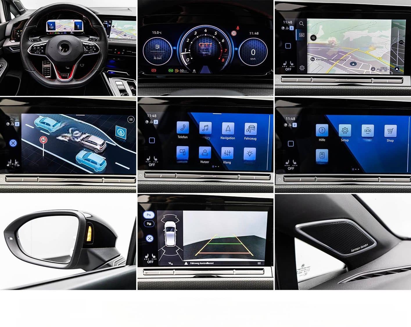 Volkswagen GOLF GTI CLUBSPORT BLACK STYLE/19Z/IQ-L/ACC/H&K foto 22