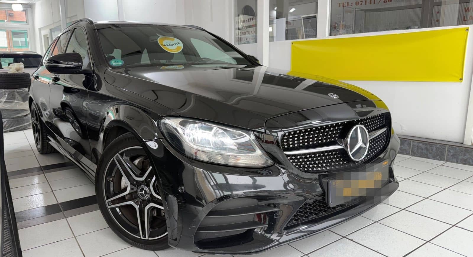 Mercedes-Benz C 220 T d AMG LINE NIGHT PAKET STANDHZ RFK 18ZOL foto 1