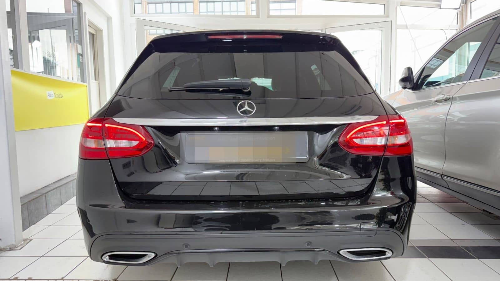 Mercedes-Benz C 220 T d AMG LINE NIGHT PAKET STANDHZ RFK 18ZOL foto 12