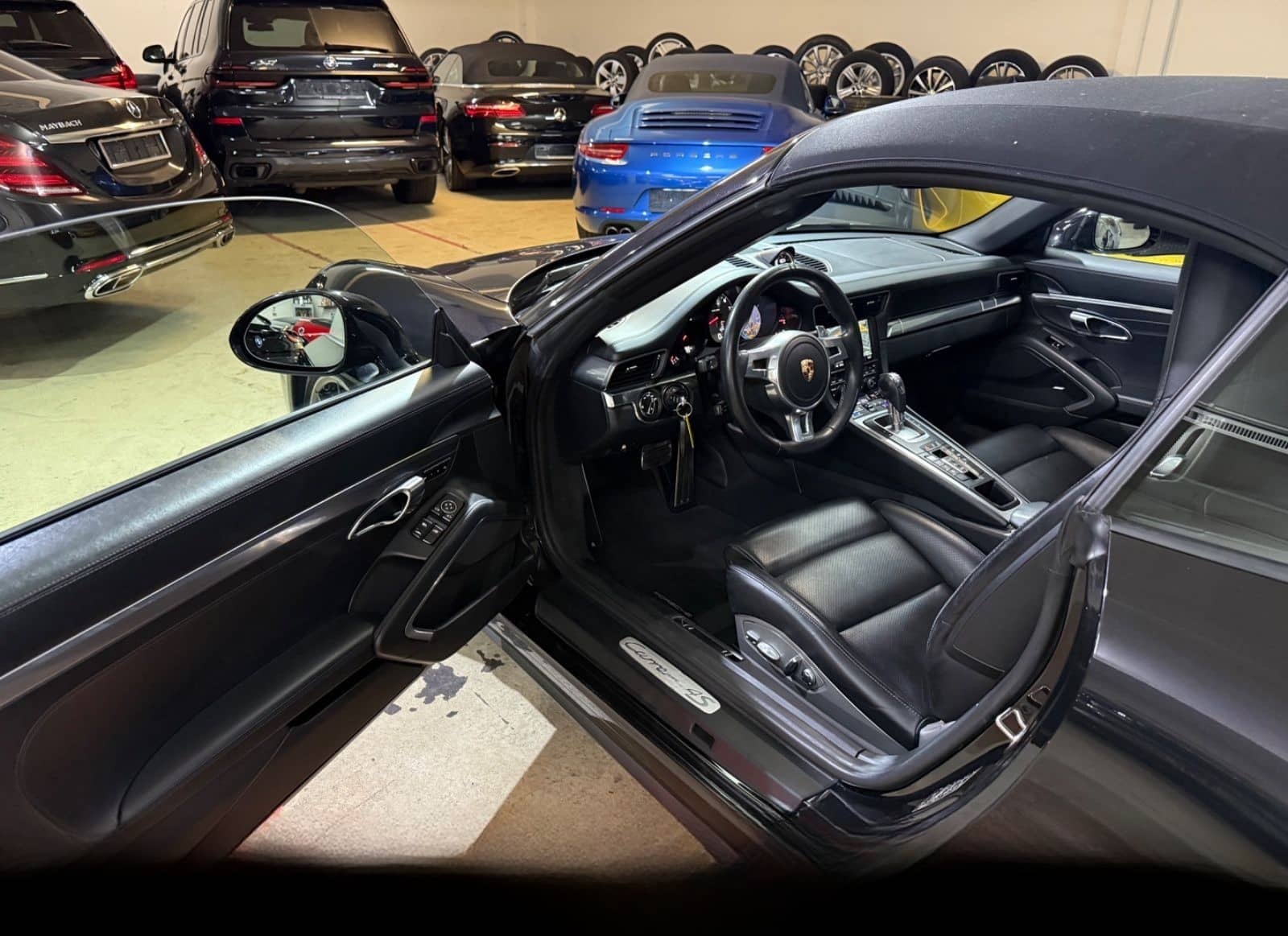 Porsche 911 Carrera 4S Cabrio BRD,LED,SAGA,PZ-Scheckheft foto 7