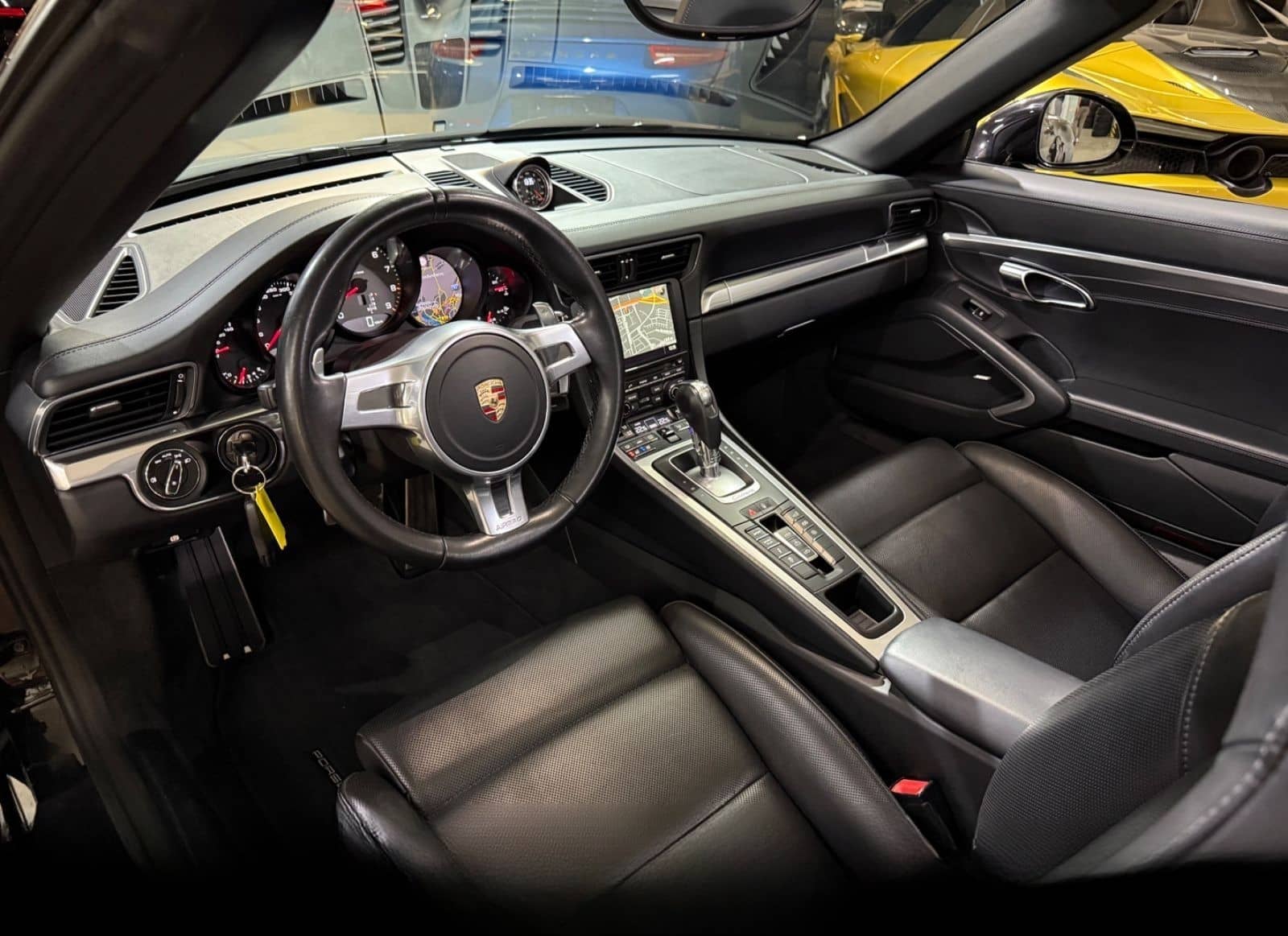 Porsche 991 Carrera 4S Cabrio BRD,LED,SAGA,PZ-Scheckheft foto 11