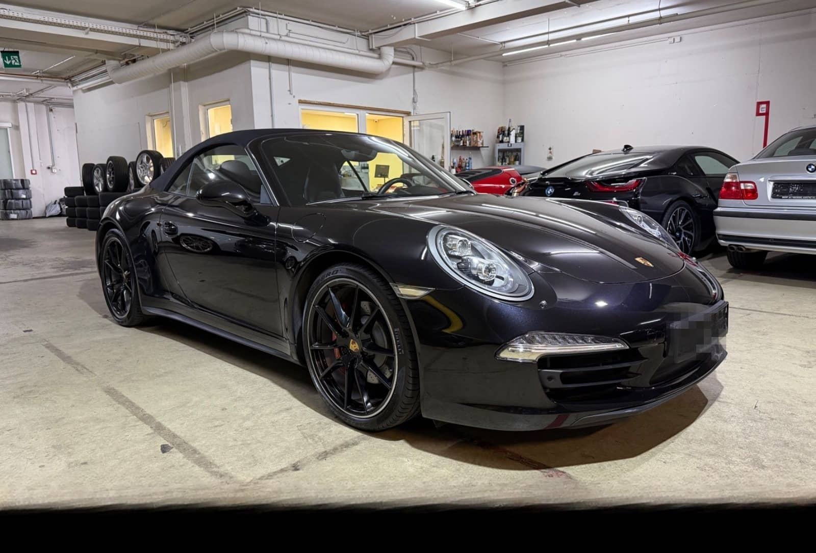 Porsche 991 Carrera 4S Cabrio BRD,LED,SAGA,PZ-Scheckheft foto 16